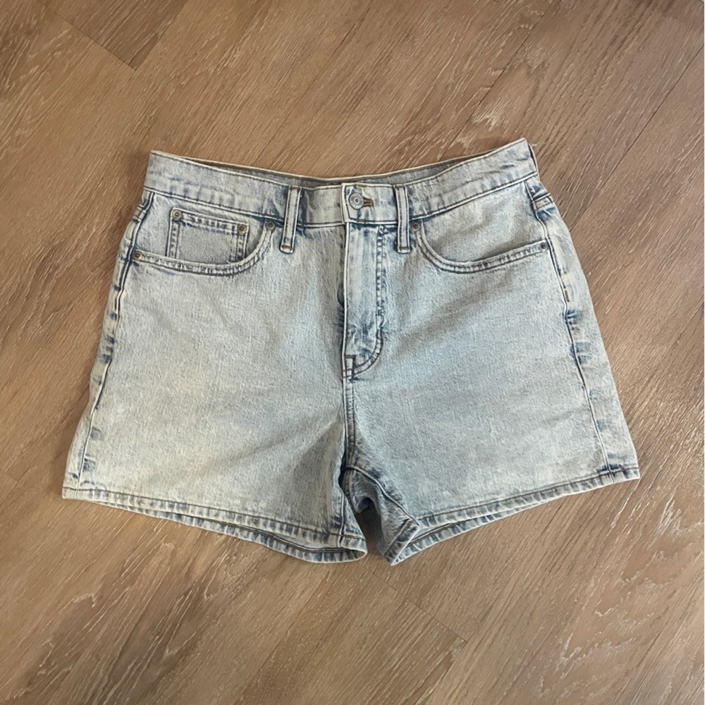 Jcrew high rise denim short